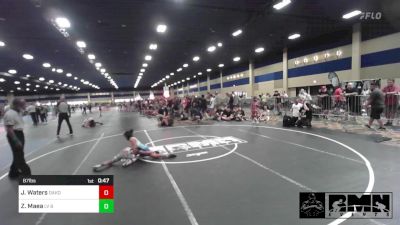 87 lbs Rr Rnd 5 - Jymini Waters, Oakdale WC vs Zoriah Maea, LV Bears WC