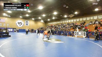 120 lbs Cons. Round 4 - Cristian Torres, Madera South vs Christopher Polanco, Coalinga