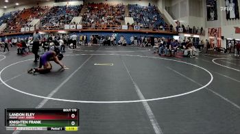120 lbs Quarterfinal - Knighten Frank, John Carroll vs Landon Eley, Mount Saint Joseph