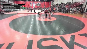 106 lbs Champ. Round 2 - Carter Mancilla, DAKOTA vs Michael McNamara, EDWARDVILLE (HS)