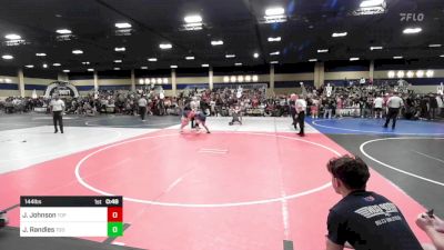 144 lbs Consi Of 64 #1 - James Johnson, Top Gun WC vs Jaden Randles, Too Much Mana