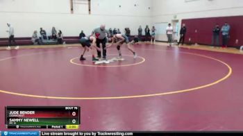 126 lbs Quarterfinal - Sammy Newell, Mt. Si vs Jude Bender, Cedarcrest