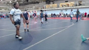 122 lbs Round 3 (6 Team) - Madyson Jones, Indiana INFERNO BLACK vs Annaliegh Tinoco, Carolina Cross-Face