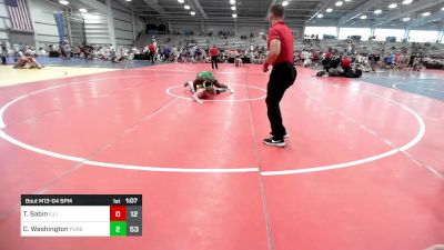 220 lbs Rr Rnd 1 - Ty Sabin, Illinois Cornstars Yellow vs Chase Washington, Pursuit Wrestling Academy - Black