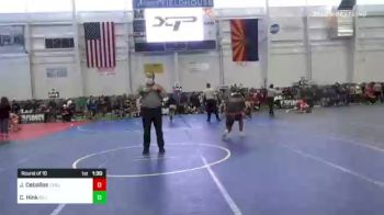 220 lbs Round Of 16 - Justin Ceballos, Cvbjj vs Colten Hink, Dillingham WC