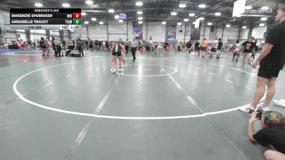 138 lbs Rr Rnd 3 - Makenzie Shumaker, Indiana Athena vs Annabelle Tracey, Team RJN Black