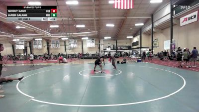161.4 lbs Rr Rnd 4 - Quincy Gash, Clinic Wrestling FXGB vs Jared Galang, Apple Wrestling Academy