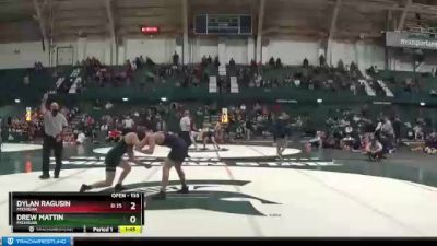 133 lbs Cons. Semi - Dylan Ragusin, Michigan vs Drew Mattin, Michigan