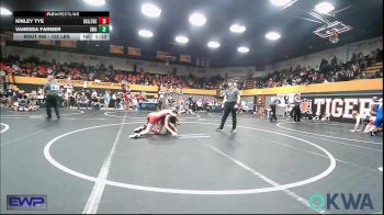 102 lbs Rr Rnd 3 - Kinley Tye, Bridge Creek Youth Wrestling vs Vanessa Farmer, Shelton Wrestling Academy