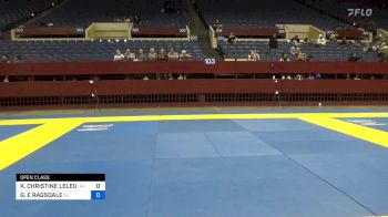 KELLY CHRISTINE LELEUX vs GINA E RAGSDALE 2023 Pan IBJJF Jiu-Jitsu No-Gi Championship