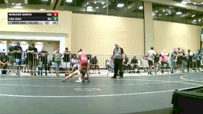 109 lbs Semifinal - Marlene Garcia, Fourth Chamber WC vs Lisa Diaz, Kistler'S Dungeon