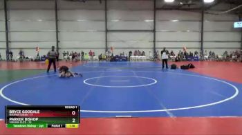 84 lbs Round 1 - Bryce Goodale, Nauman Green vs Parker Bishop, Virginia Elite