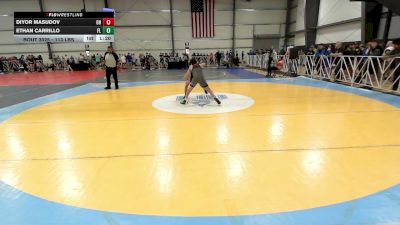 113 lbs Round Of 128 - Diyor Masudov, OH vs Ethan Carrillo, FL