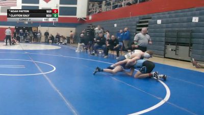 127 lbs Consy 4 - Noah Patton, Washington vs Clayton Ealy, McGuffey