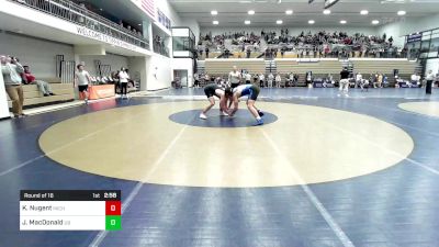 285 lbs Round Of 16 - Keegan Nugent, Michigan vs Jack MacDonald, University At Buffalo