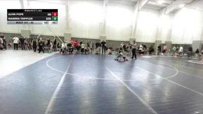 45 lbs Cons. Round 2 - Alvin Pope, Aviator Wrestling Academy vs Warren Trippler, Green Canyon Wrestling Club