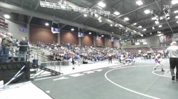 2A 106 lbs Champ. Round 1 - Rhett Kelly, North Summit vs John Hunter, Millard