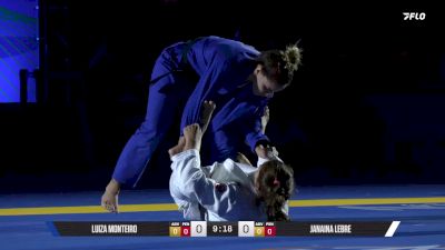 Janaina Lebre vs Luiza Monteiro 2025 World Jiu-Jitsu IBJJF Championship