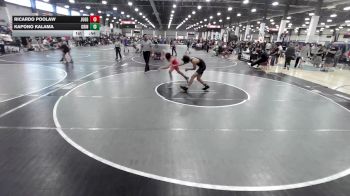 132 lbs 3rd Place - Ricardo Poolaw, Juggernaut WC vs Kapono Kalama, Grindhouse WC