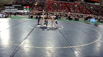 5A 106 lbs Cons. Round 2 - Gage Castle, Twin Falls vs Caleb Lombardo, Middleton