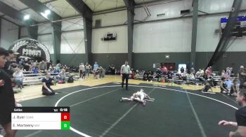 54 lbs 5th Place - Jacob Byer, Cowa vs Eli Marteeny, Mat Rats Rebooted