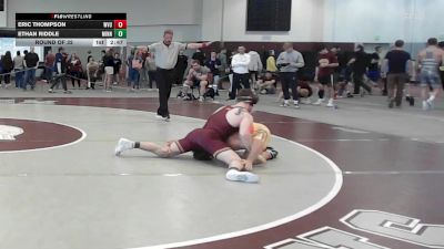 174 lbs Round Of 32 - Eric Thompson, West Virginia - UNATT vs Ethan Riddle, Minnesota