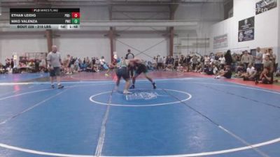 215 lbs Semifinal - Ethan Leidig, Pro-ex Wrestling Club vs Niko Valenza, Prime Wrestling Club