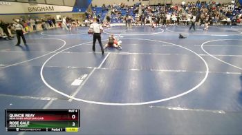 140 lbs Quarterfinal - Quincie Reay, Bear River Wrestling Club vs Rose Gale, Agon Academy