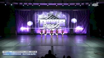 Dance Dimensions - Rhythm Elite [2026 Senior - Intermediate - Pom Day 2] 2026 Power Dance Grand Nationals