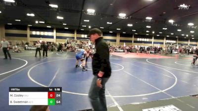 Rr Rnd 2 - Mathew Cooley, California Red vs Blake Sweetman, AZ Elite