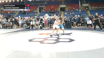 106 lbs Cons. Rd Of 32 - Esaias Koethe, Iowa vs Harper Hamacher, Minnesota