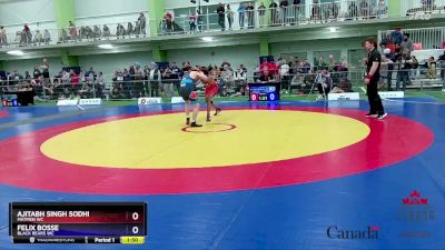 65kg Cons. Round 2 - Ajitabh Singh Sodhi, Matmen WC vs Felix Bosse, Black Bears WC