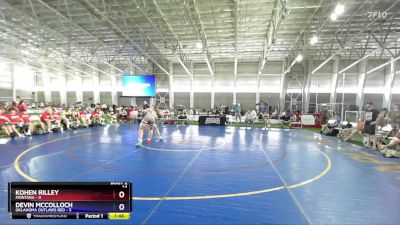 190 lbs Round 1 (6 Team) - Kohen Rilley, Montana vs Devin McColloch, Oklahoma Outlaws Red