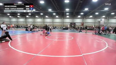 120 lbs Rr Rnd 5 - Kelsie Strong, USAW Maine - GHSE vs Anabel Castillo Arizmendi, Ground Up USA - GHSE