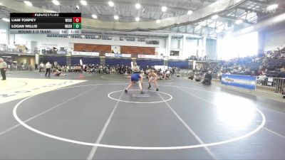 145 lbs Round 2 (3 Team) - Liam Torpey, Webster Schroeder High Sch vs Logan Willis, West Genesee Sr HS