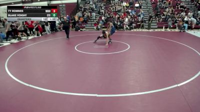 132 lbs Quarters - Ty Romnes, Wrestling Brotherhood vs Blake Voight, CP Takedown Club