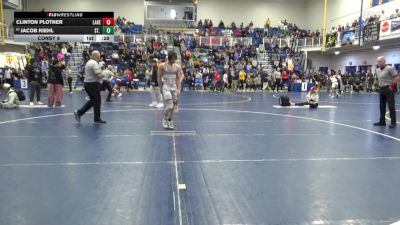 145 lbs Consy 6 - Clinton Plotner, Lake Highland Prep-FL vs Jacob Kiehl, St. Edward-OH