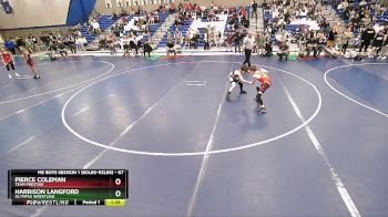 67 lbs Champ. Round 1 - Pierce Coleman, Team Prestige vs Harrison Langford, Olympus Wrestling