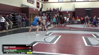 190 lbs Round 2 - Ethan Williams, Clear Creek-Amana vs Brody Shipler, Algona