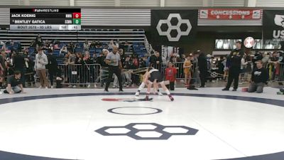 92 lbs Semis - Bentley Gatica, SWAT - Savage Wrestling Athletic Team vs Jack Koenig, Moen Wrestling Academy