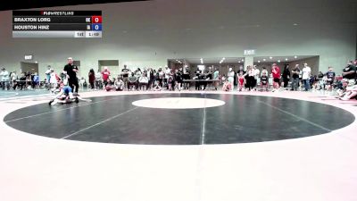 59 lbs Cons. Round 2 - Braxton Lorg, OK vs Houston Hinz, IA