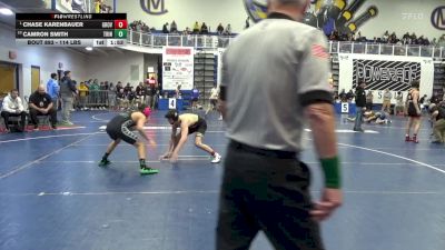 114 lbs Qtr-finals - Chase Karenbauer, Grove City vs Camron Smith, Trinity Camp Hill