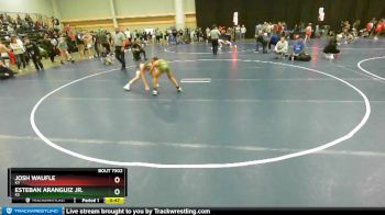 92 lbs Cons. Round 2 - Esteban Aranguiz Jr., KS vs Josh Waufle, KY