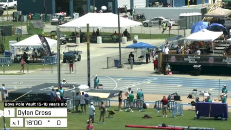 Replay: Pole Vault - 2024 AAU Junior Olympic Games | Aug 1 @ 10 AM
