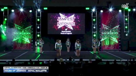 House of Legends - Royal Roulette [2026 L2 Senior - D2 - Small - A DAY 2] 2026 JAMfest Cheer Super Nationals