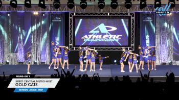 Spirit Central Metro-West - Gold Cats [2024 L1.1 Junior - PREP Day 1] 2024 Athletic Championships Grand Nationals