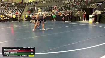 150 lbs Champ. Round 1 - Kaleb Griffith, The Best Wrestler vs Kieran Dahms-Cox, Moen Wrestling Academy