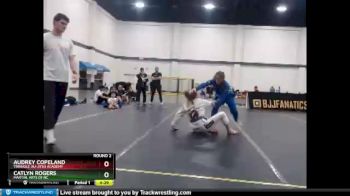 Women 155 lbs Round 2 - Audrey Copeland, Triangle Jiu-Jitsu Academy vs Catlyn Rogers, Martial Arts Of NC