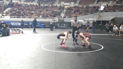 109-D1 Quarterfinal - Keirah Reese, Williams Field HS, AZ vs Daelyn Smead, Marana High School