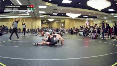 175 lbs Consi Of 32 #1 - Levi Goldsworthy, Devils Gate WC vs Hezekiah Suter, Fighting Squirrels WC Idaho